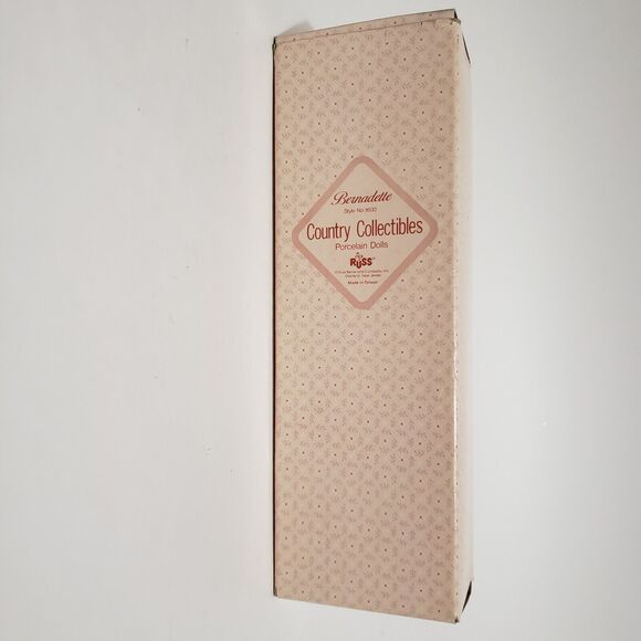 Russ Country Collectible ( Bernadette) Porcelain 8" Doll w/ Box - Picture 3 of 7